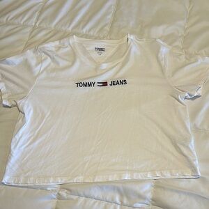 Tommy Hilfiger White Short Sleeve Tee